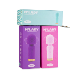 Вібромасажер M’Lady Mini Vibrating Wand Pink - №5