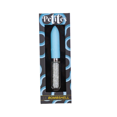 Вібратор Petites Lil’ Bombshell Vibrator - Blue - фото №6
