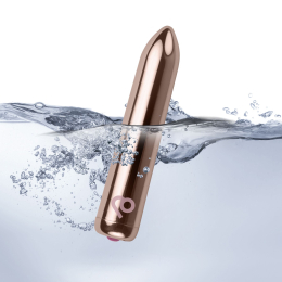 Віброкуля Rocks Off Bullet Golden Rose 16 Settings - - фото №8