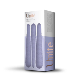 Система відновлення при вагінізмі Unite Silicone Dilators Set для зняття спазмів під час введення - - фото №10