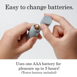 Вібратор-помада IROHA STICK Hamanasu, плавне збільшення потужності - - фото №6