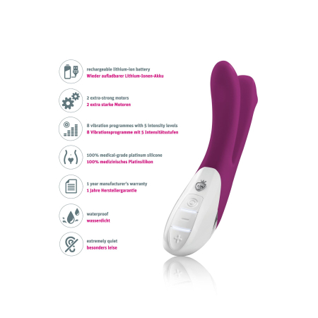 Вібратор Mystim Bon Aparte oh so aubergine - фото №7