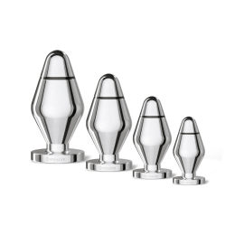 Металева анальна пробка Mystim Little John для електростимулятора, діаметр 4см - №7