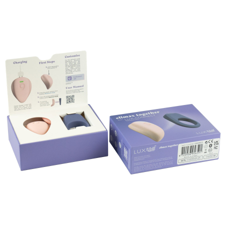 Смарт-вібратор для пар Kiiroo Luxus, вібратор для клітора та ерекційне кільце - фото №14