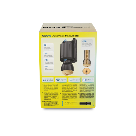Інтерактивна секс-машина для чоловіків Kiiroo Keon Wi-Fi Combo Set з мастурбатором Feel Victoria - фото №8