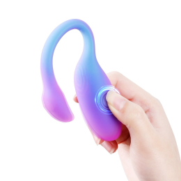 Смарт-віброяйце Magic Motion Flamingo Max Blue 2 в 1: віброяйце та тренажер Кегеля, 10 режимів - №3