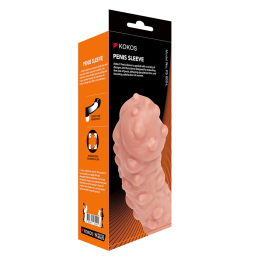 Насадка на член Kokos Penis Sleeve PS 003 L - - фото №3