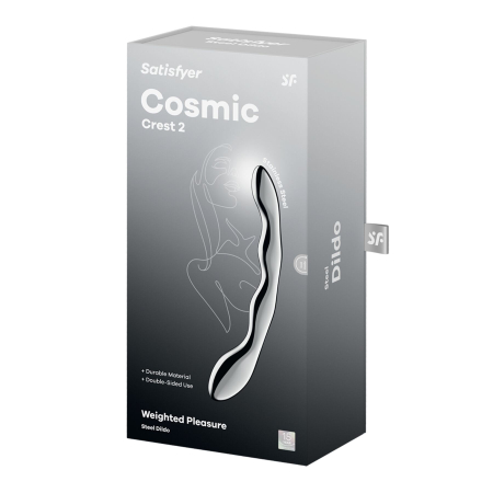 Металевий дилдо Satisfyer Cosmic Crest 2 - фото №5