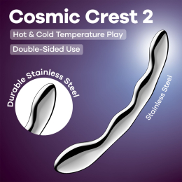 Металевий дилдо Satisfyer Cosmic Crest 2 - №6
