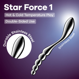 Металевий дилдо Satisfyer Star Force 1 - - фото №6