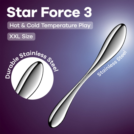 Металевий дилдо Satisfyer Star Force 3 - фото №6