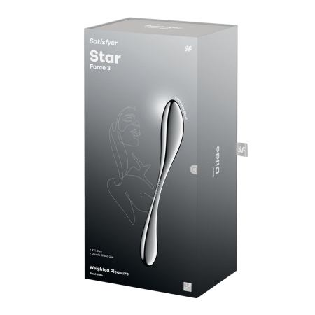 Металевий дилдо Satisfyer Star Force 3 - фото №5