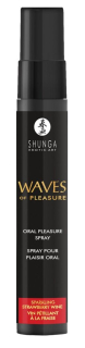 Спрей для посилення слиновиділення Shunga Waves of Pleasure Strawberry Sparkling Wine - №3