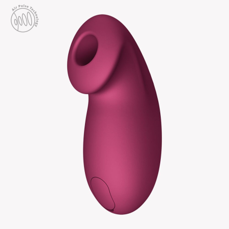 Вакуумний стимулятор Fun Factory Desire Wine Red, 11 режимів роботи, перезаряджуваний - фото №4