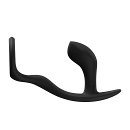 Анальна пробка з ерекційним кільцем Fun Factory BOOTIE RING Black - - фото №3