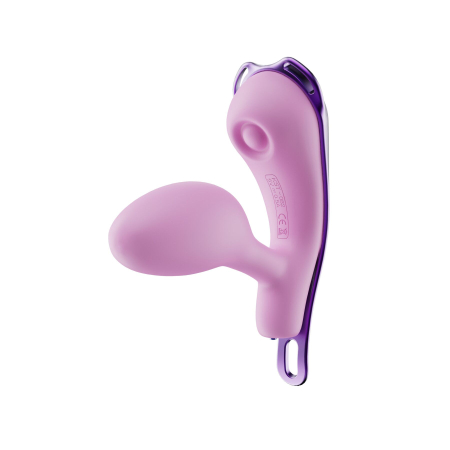 Віброяйце під одяг KISSTOY Viosecret Pro, з пульсацією для клітора, трусики-стрепи в комплекті - фото №2