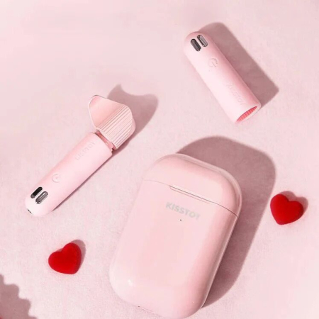 Комплект вібраторів на палець з електростимуляцією KISSTOY Viva Pods, зарядний бокс - фото №7