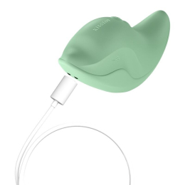 Вібратор та кліторальний стимулятор KISSTOY Heidi Green - - фото №4