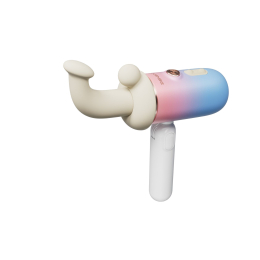 Смарт-міні секс-машина Lovense Spinel імітація фрикцій, підігрів, 3 насадки, на присосці - - фото №5