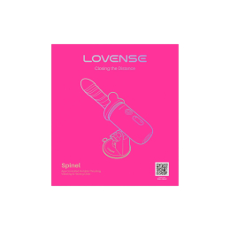 Смарт-міні секс-машина Lovense Spinel імітація фрикцій, підігрів, 3 насадки, на присосці - - фото №9