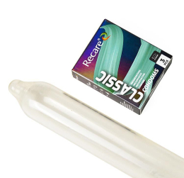 Презервативи Holographic Recare Classic Condoms 3 шт, класичні - - фото №4