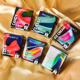 Презервативи Holographic Recare Ultra Thin Mint Condoms 3шт, ультратонкі, аромат: м'ята - №7
