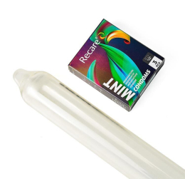 Презервативи Holographic Recare Ultra Thin Mint Condoms 3шт, ультратонкі, аромат: м'ята - №4