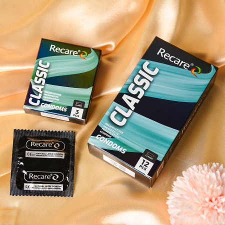 Презервативи Holographic Recare Classic Condoms 12 шт, класичні - фото №4