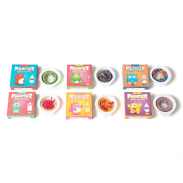 Насадка на член Recare Yellow Monster Spike Condom (презерватив з рядами пухирців та шипів) - - фото №5