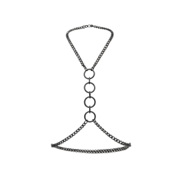 Металева портупея Art of Sex - Mango, колір чорний, XS-2XL 