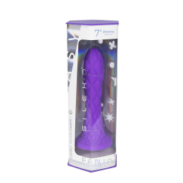 Фалоімітатор SilexD Fantasy Liquid Silicone Dreamy 7in Purple - - фото №9
