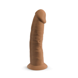 Фалоімітатор SilexD Henry Caramel (MODEL 2 size 7.5in), двошаровий, силікон + Silexpan, діаметр 4,8 см - №3