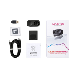 Вебкамера 4К зі штучним інтелектом Lovense WebCam 2, для стриму, активація чайовими - №6