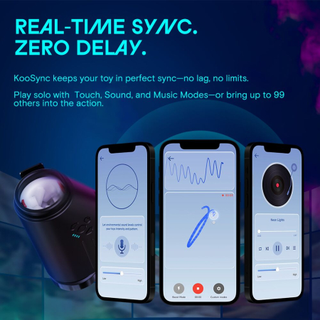 Смарт-мастурбатор Kaotik Labs The Shotty, режим edging, вібрація, обертання та імітація фрикцій - фото №13