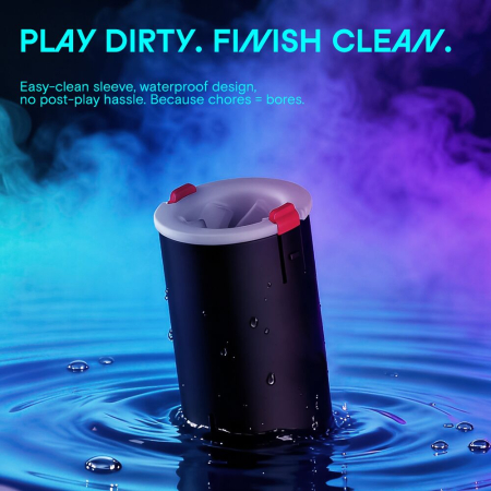 Смарт-мастурбатор Kaotik Labs The Shotty, режим edging, вібрація, обертання та імітація фрикцій - фото №11