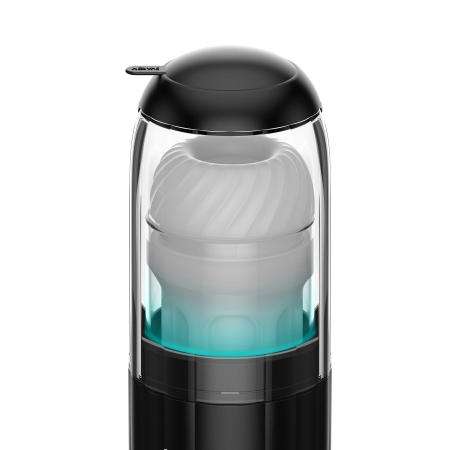 Смарт-мастурбатор Kaotik Labs The Shockwave, режим edging, імітація фрикцій - фото №5