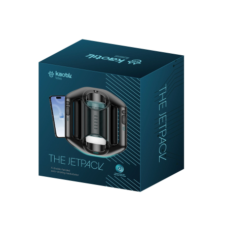 Смарт-мастурбатор Kaotik Labs The Jetpack, режим edging, дуже потужний, імітація фрикцій - фото №8