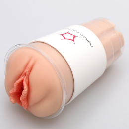 Мастурбатор-вагіна Naked Factory Cup Sleeve V–3, наскрізний - фото