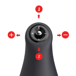 Мастурбатор Otouch Pleasure Engine, 7 режимів вібрації, 5 режимів фрикцій, підігрів, джойстик - №6
