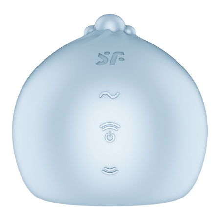 Вакуумний кліторальний стимулятор Satisfyer Mochi Frost Blue - фото №3