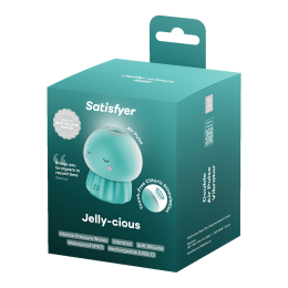 Вакуумний кліторальний стимулятор Satisfyer Jelly-cious Green - №5
