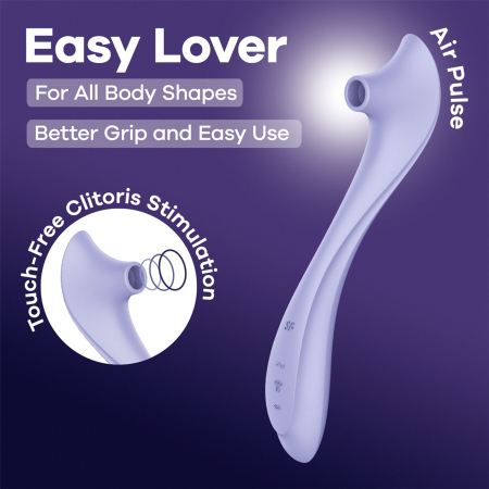 Вакуумний кліторальний стимулятор Satisfyer Easy Lover - фото №6