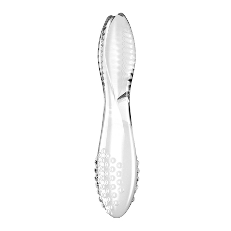 Двосторонній скляний дилдо Satisfyer Dazzling Crystal 2 Transparent - фото №2