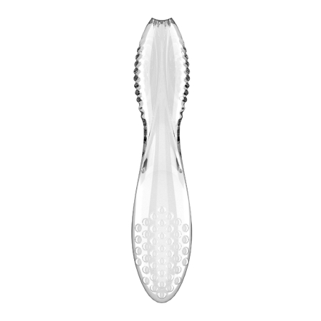 Двосторонній скляний дилдо Satisfyer Dazzling Crystal 2 Transparent - фото №4
