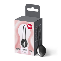 Вагінальна кулька Fun Factory SMARTBALL UNO Black, одинарна, діаметр 3,6 см - №7