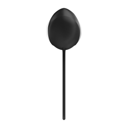 Вагінальна кулька Fun Factory SMARTBALL UNO Black, одинарна, діаметр 3,6 см - №4