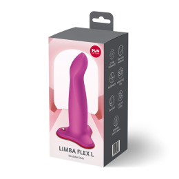 Фалоімітатор Fun Factory LIMBA FLEX L Magenta, гнучкий, з ефектом пам’яті, підходить для точки G - №5