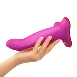 Фалоімітатор Fun Factory LIMBA FLEX L Magenta, гнучкий, з ефектом пам’яті, підходить для точки G - №3
