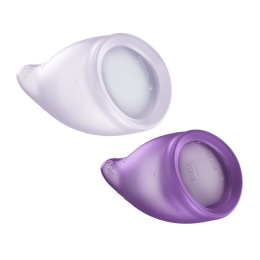 Набір менструальних чаш Fun Factory FUN CUP EXPLORE KIT, 2 шт, Multicolored Violet, об’єми 20 та 30 мл - №3