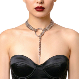 Прикраса на шию Art of Sex - Anaconda, срібло - - фото №2